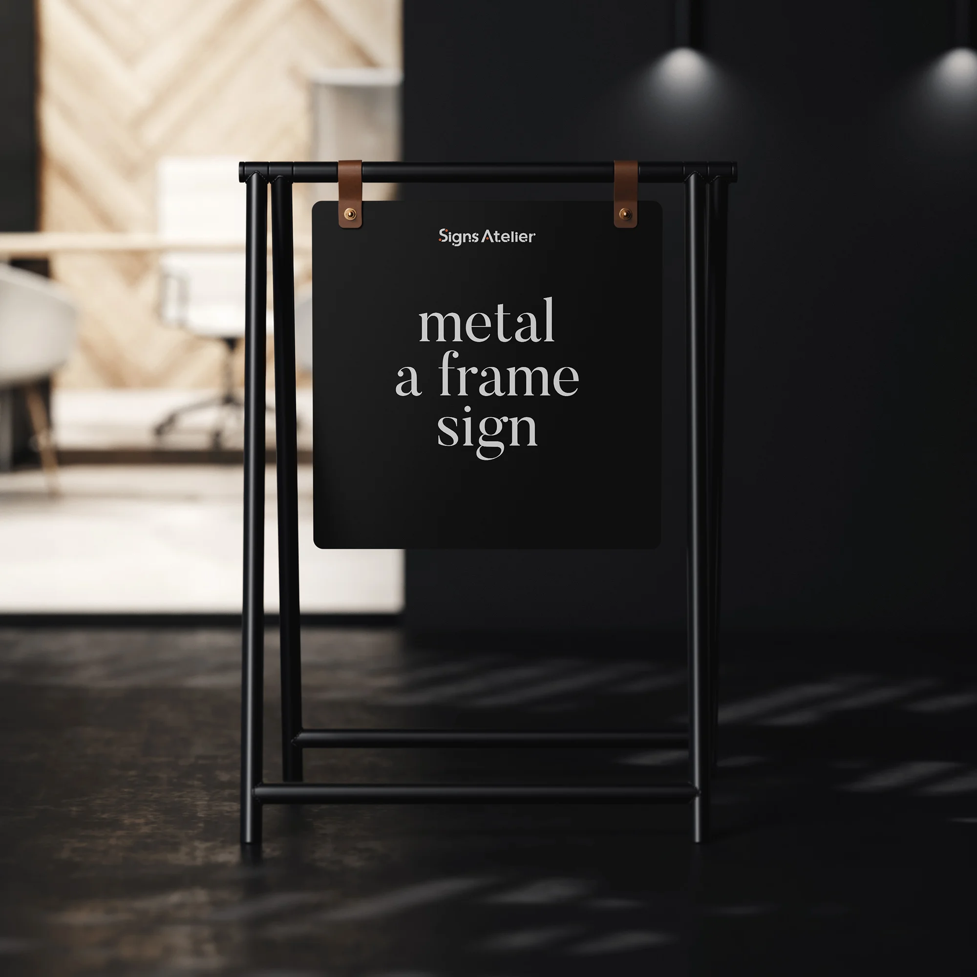 A decorative image of the Custom Sidewalk Sign.